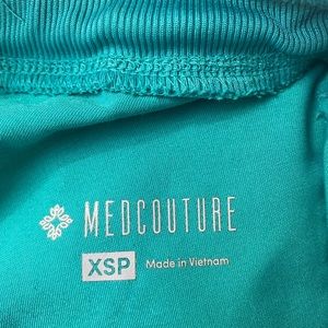 XS Petite Teal scrubs.